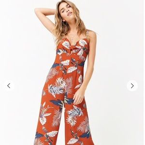 A gorgeous dark orange jumpsuit/romper.